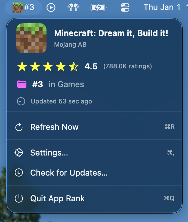 App Rank screenshot 1