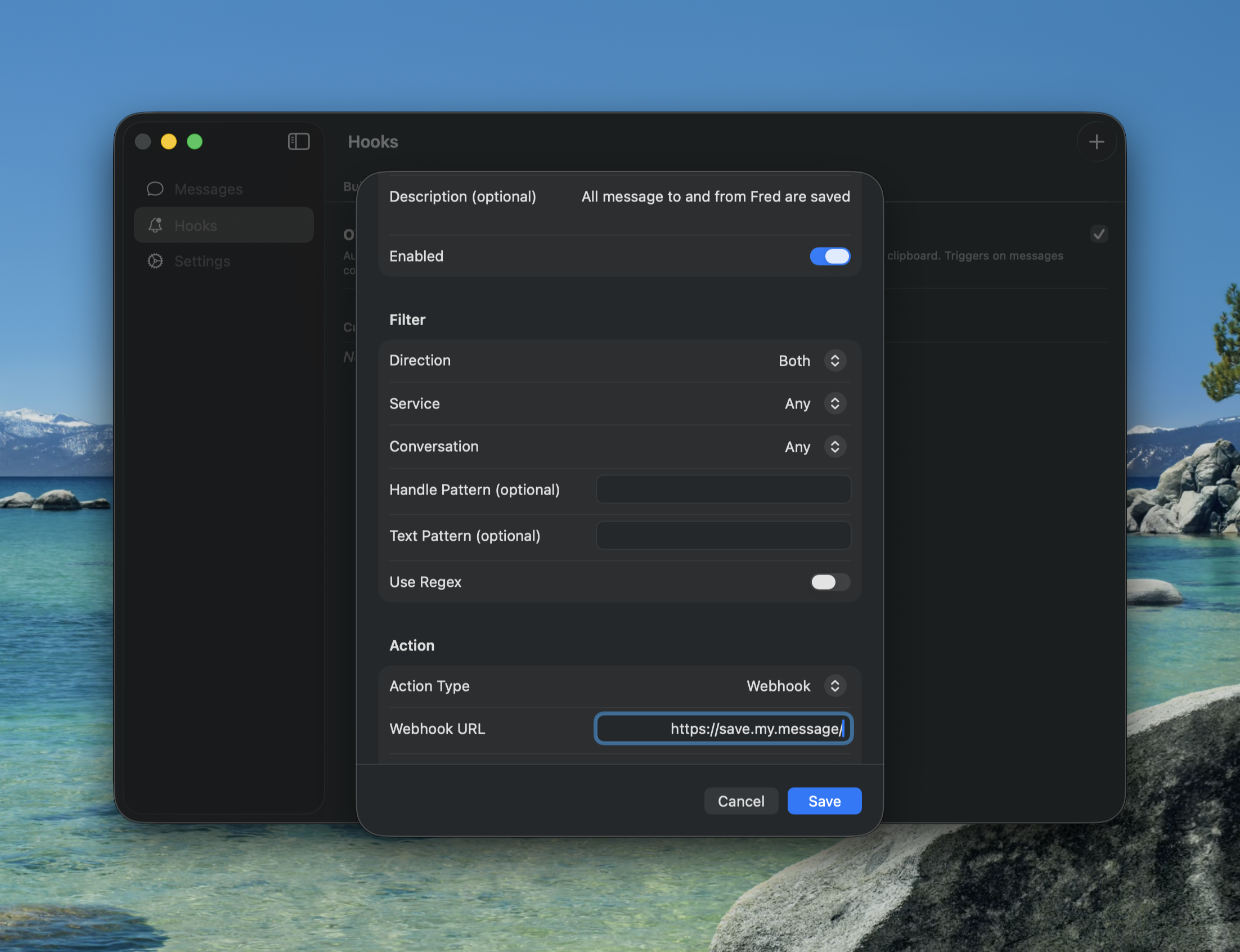 Message Hook screenshot 3